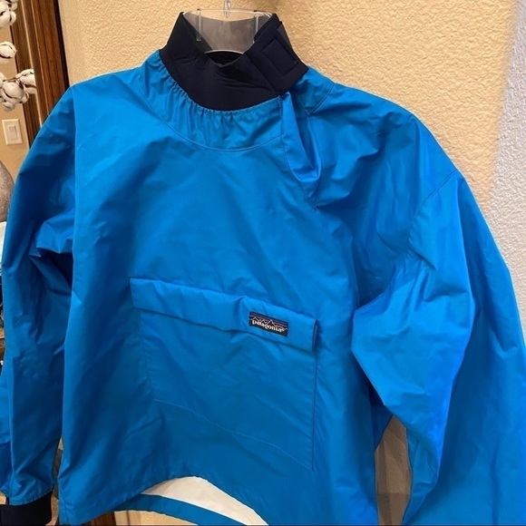 PATAGONIA Blue Nylon Long Sleeve Top Size Xsmall - Picture 2 of 14